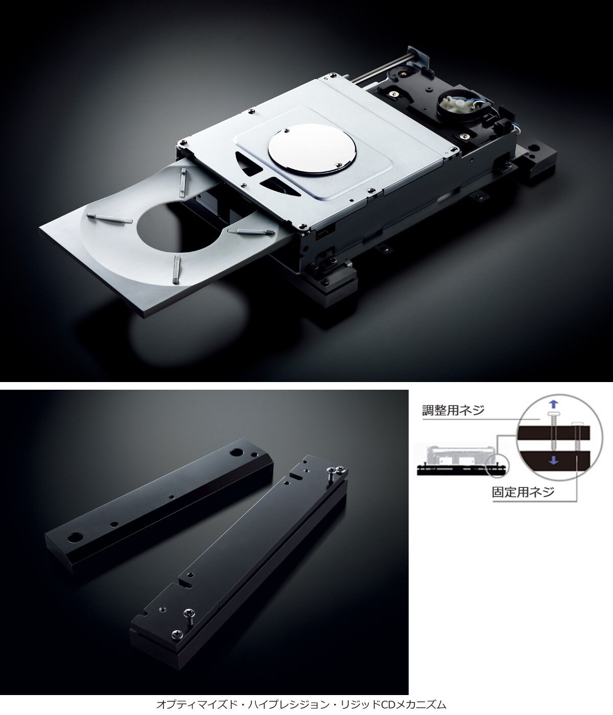CD-S3000のCDメカニズム
